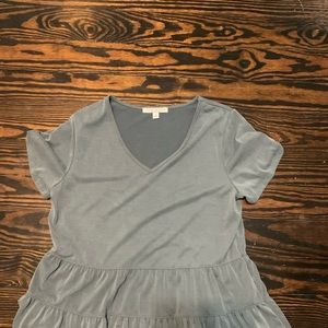 trendy babydoll blouse size medium